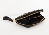 Elodie Leather Wallet in Black